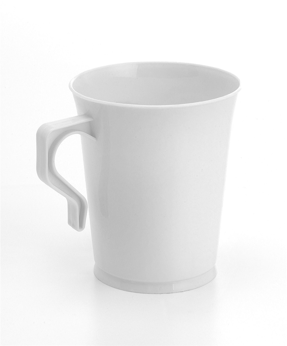 Emi-Yoshi 8 oz Polypropylene Plastic Coffee Mugs Cups