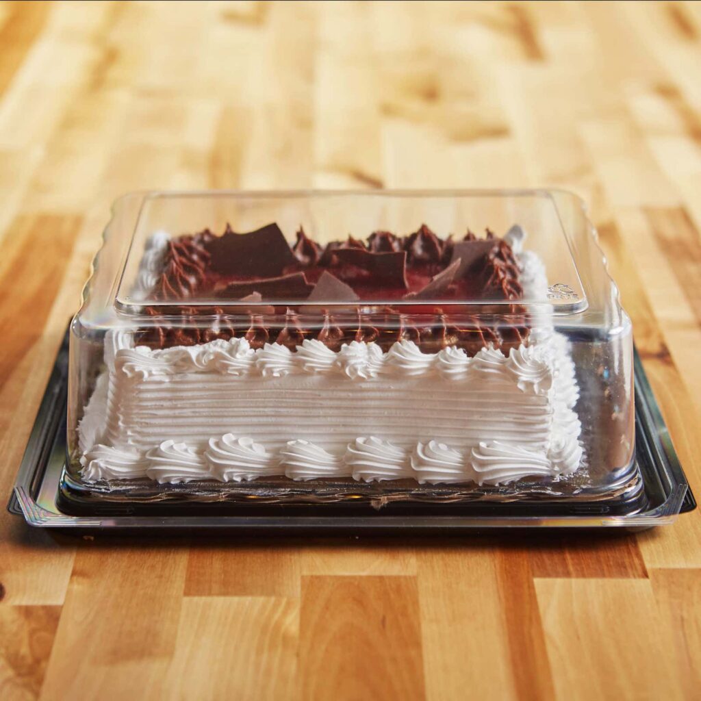 Display Pack 25348 1/8 Sheet Cake Tray - 80/case - Foodservice Websource